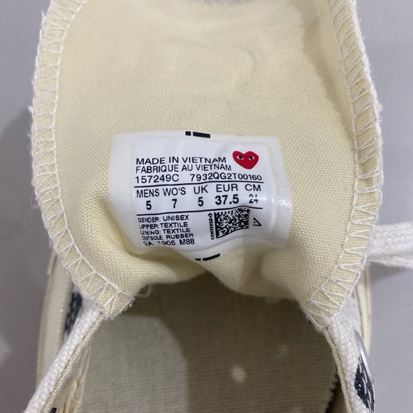 Comme des Garçons Play Converse - Picture 5 of 6